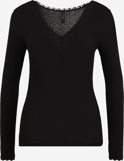 Y.A.S Petite Camiseta 'WOOLA' en negro, Vista del producto