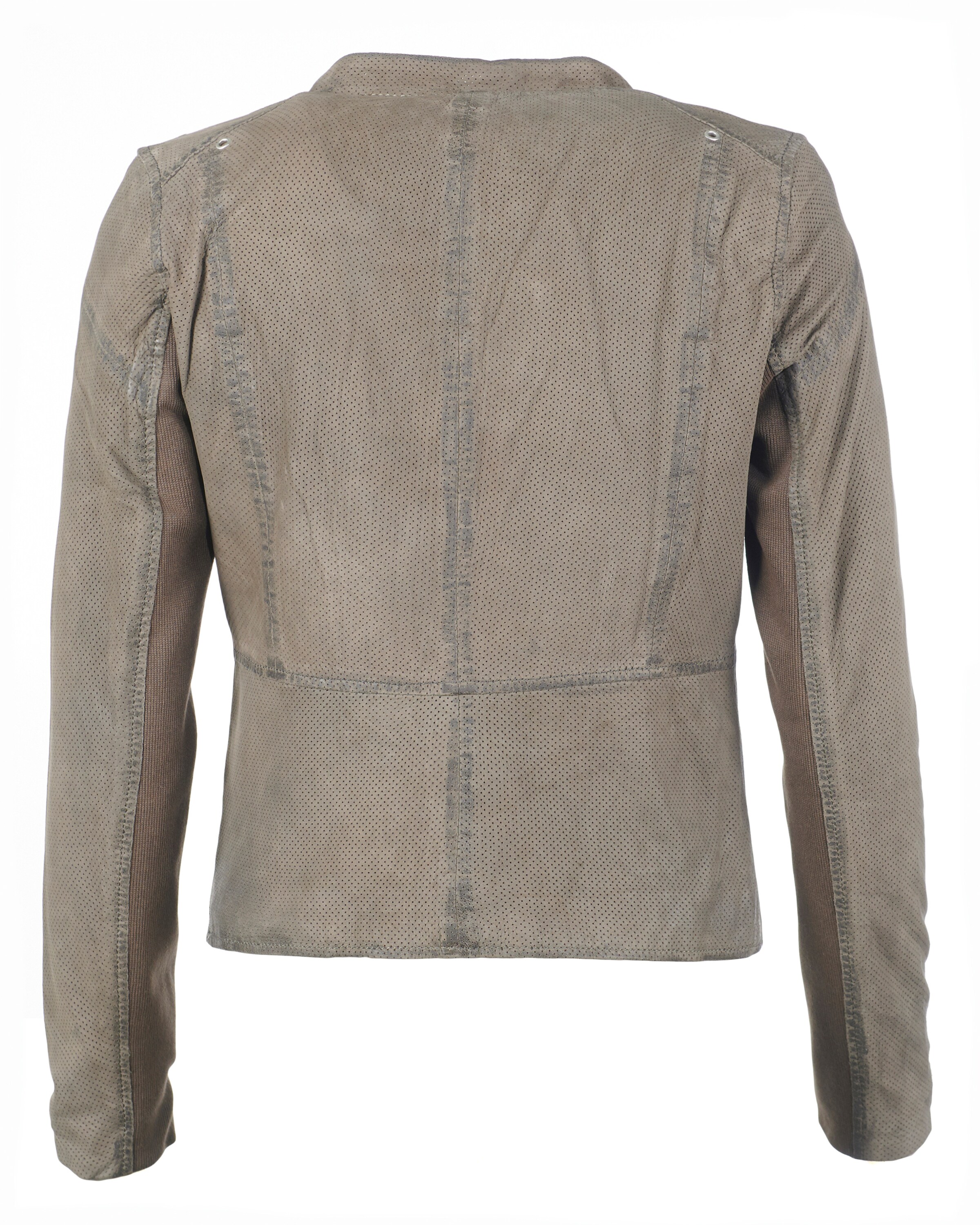 Maze Lederjacke ' Linden ' in Grau