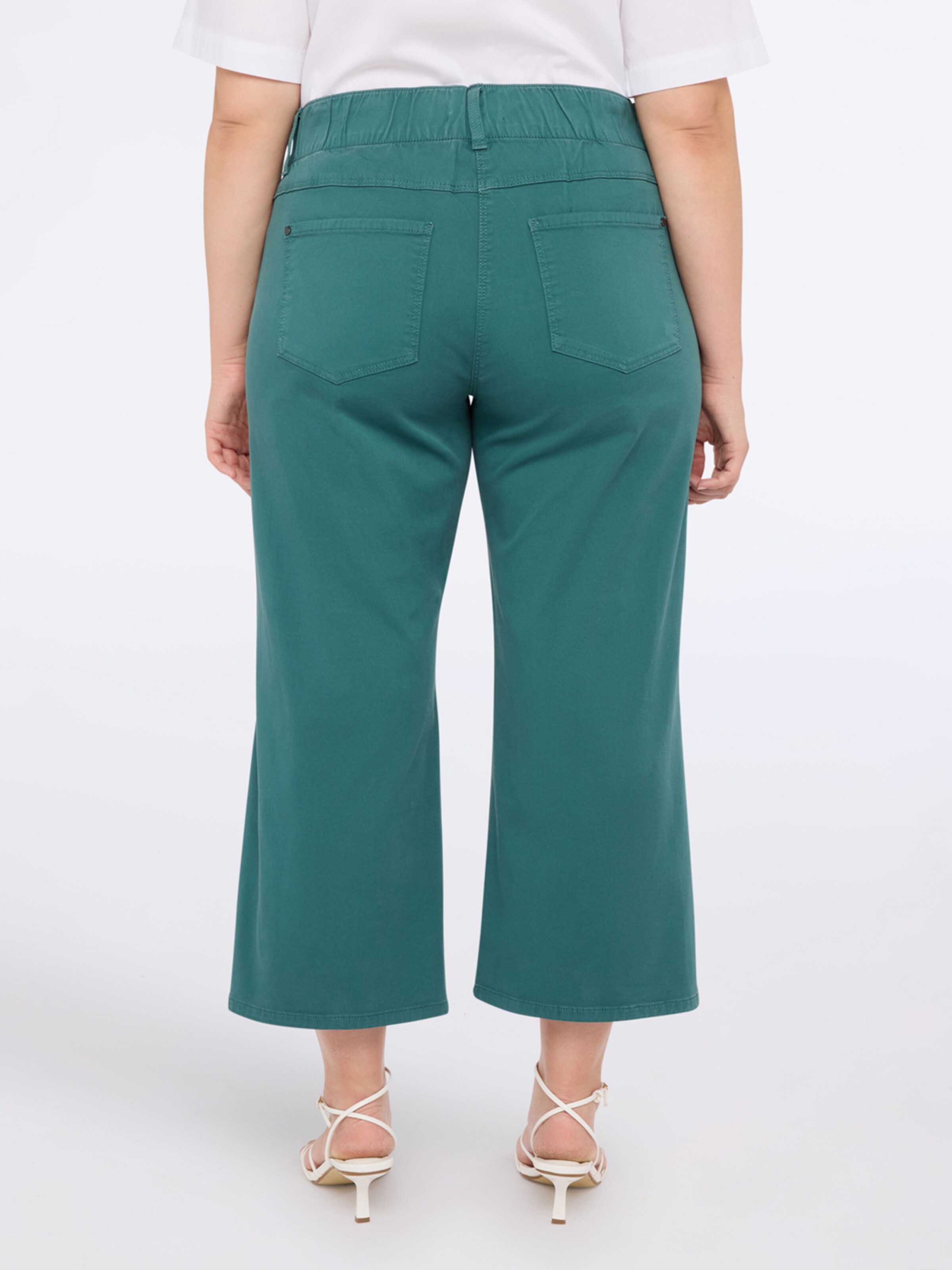 Effilé Pantalon Fiorella Rubino en bleu