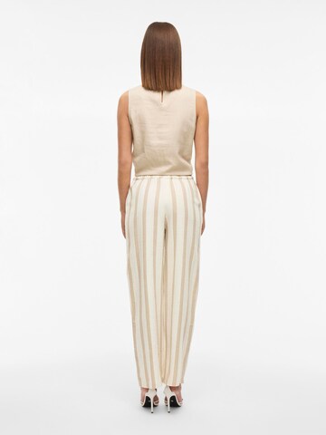 VILA Loose fit Trousers in Beige