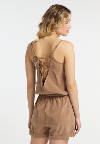 DreiMaster Vintage Jumpsuit in Beige