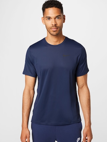NIKE Funkčné tričko 'Pro' - Modrá: predná strana