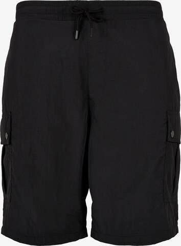 Pantalon cargo Urban Classics en noir : devant