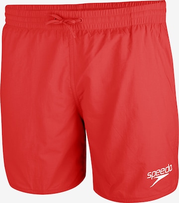 SPEEDO Swimming Trunks in Red: front