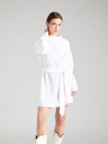 Robes en maille GLAMOROUS en blanc : devant