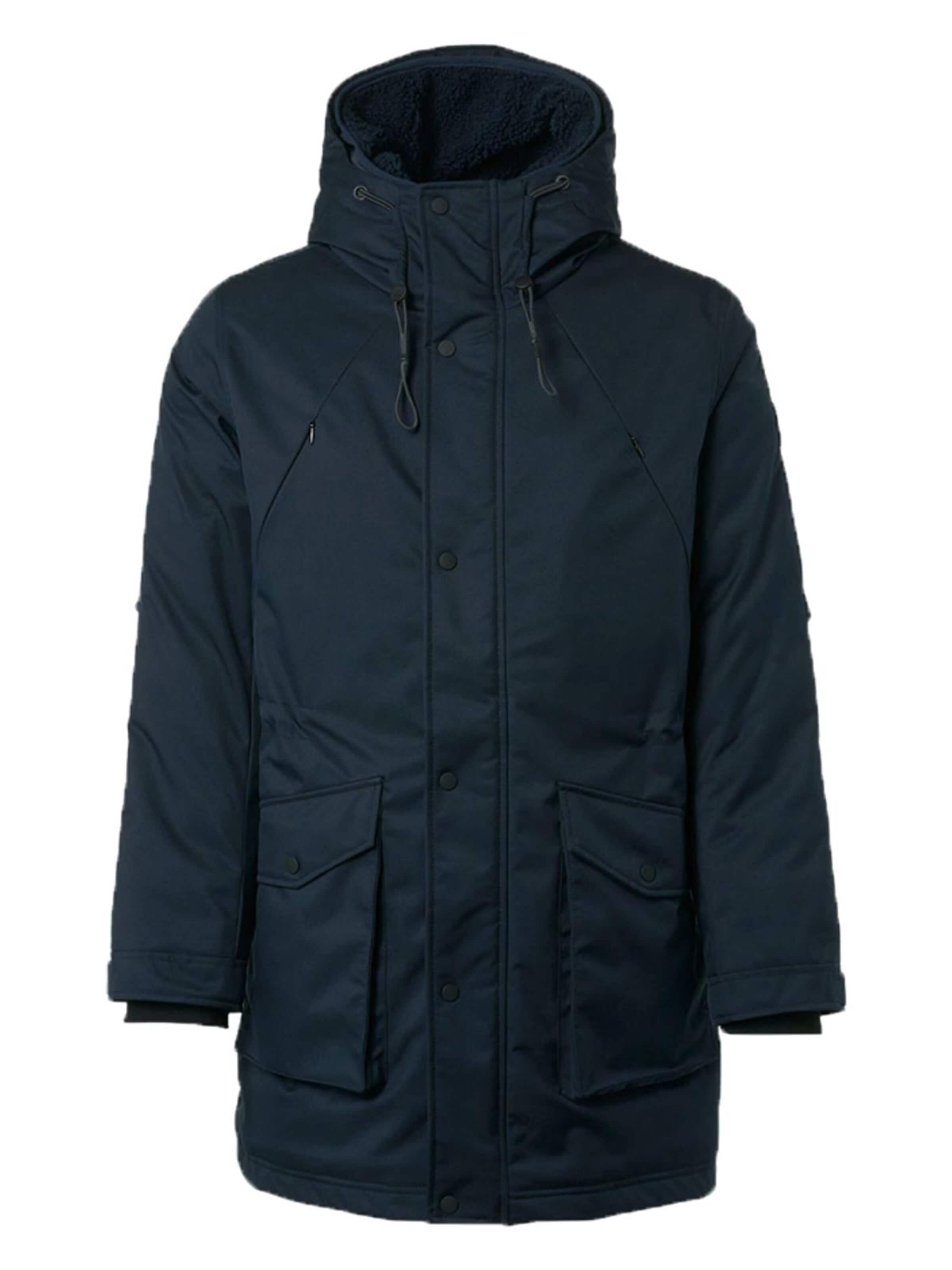 No Excess Winterjas in Blauw: voorkant
