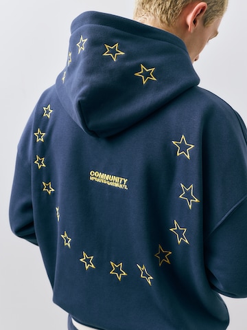 Veste de survêtement 'STWD' Pull&Bear en bleu