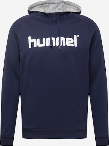 Hummel Bluzka sportowa w kolorze niebieski: przód