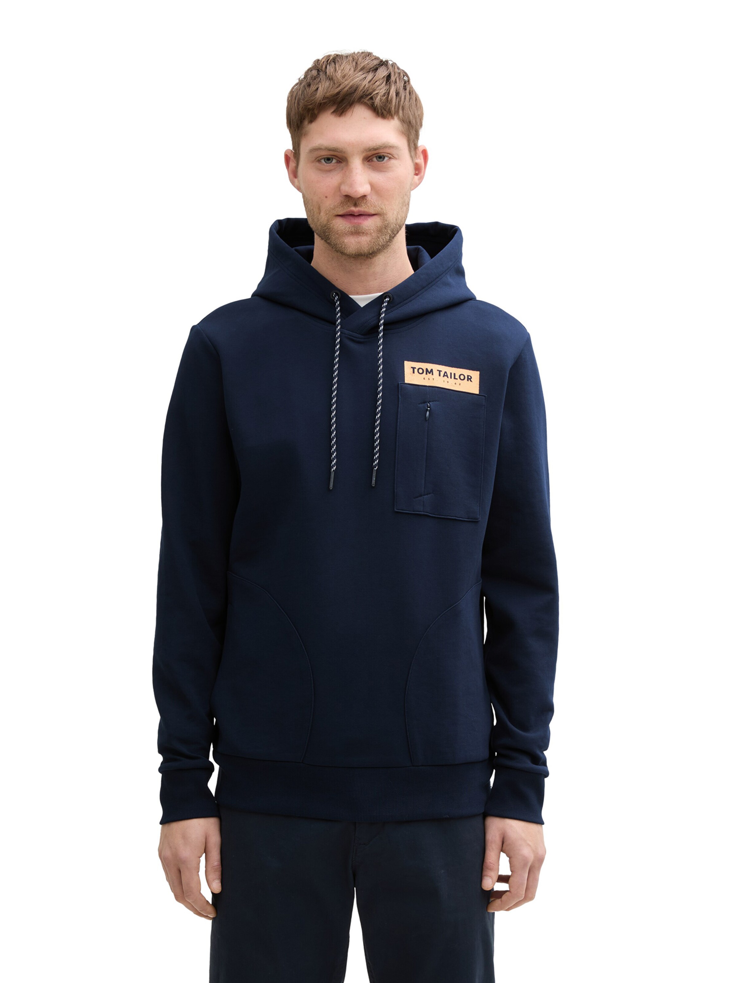 TOM TAILOR Sweatshirt in Blau: Vorderseite