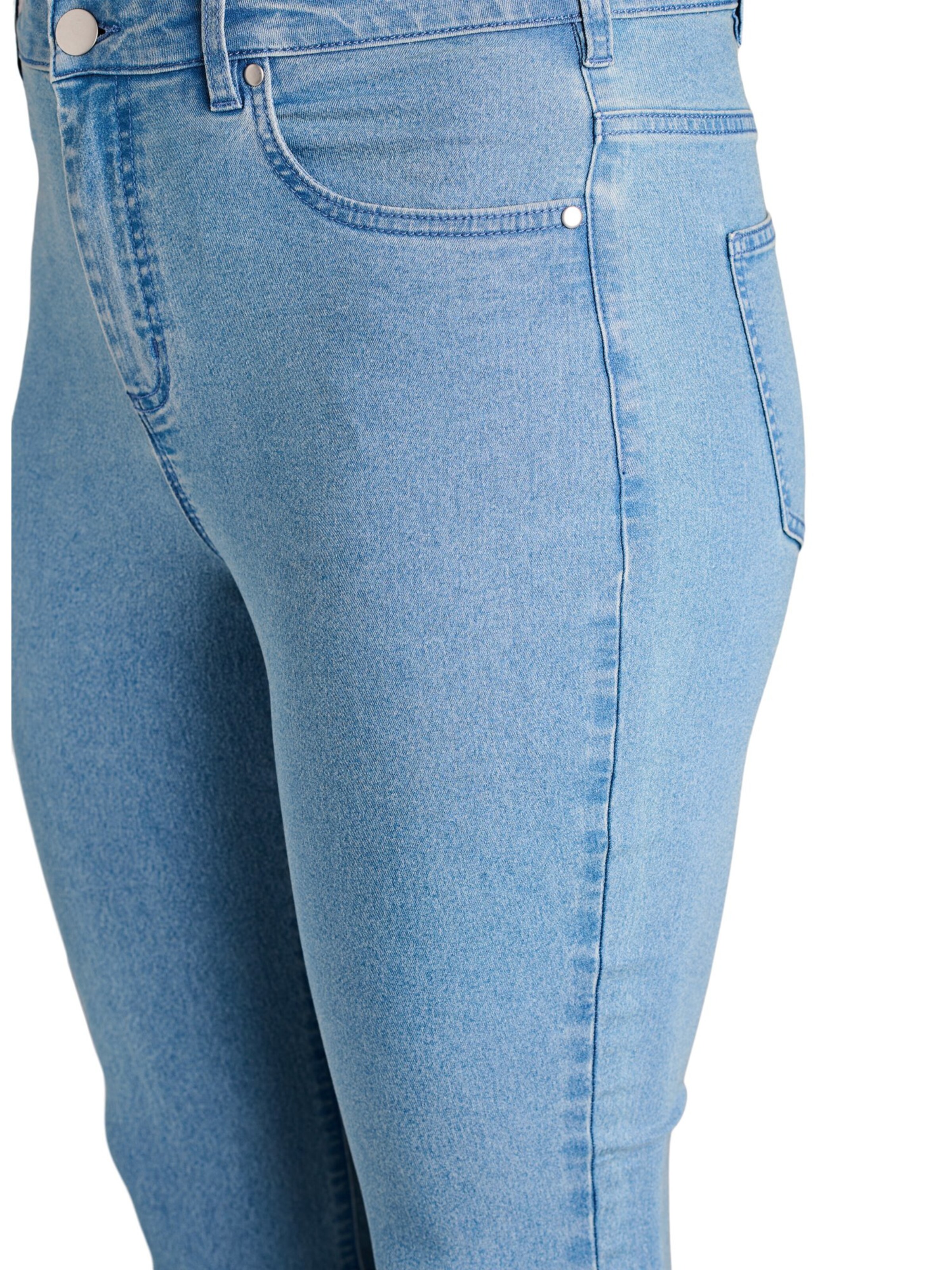 Zizzi Slimfit Džíny 'Amy' – modrá