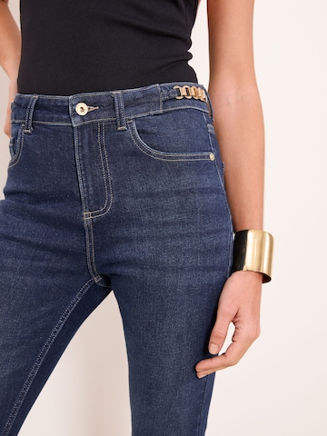 Lipsy Na zvonec Kavbojke | modra barva