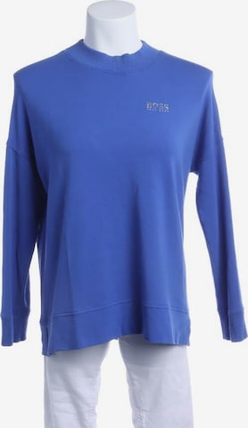 BOSS Black Sweatshirt & Zip-Up Hoodie in S in Blue: front