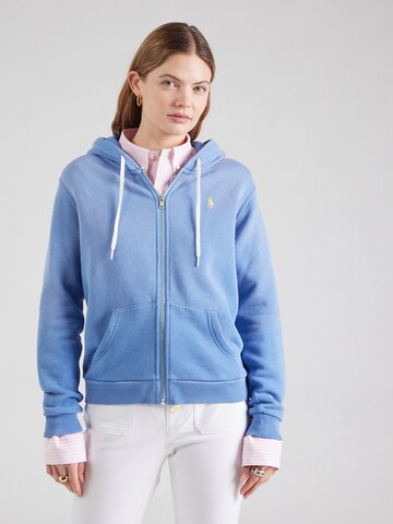 Giacca di felpa di Polo Ralph Lauren in blu: frontale