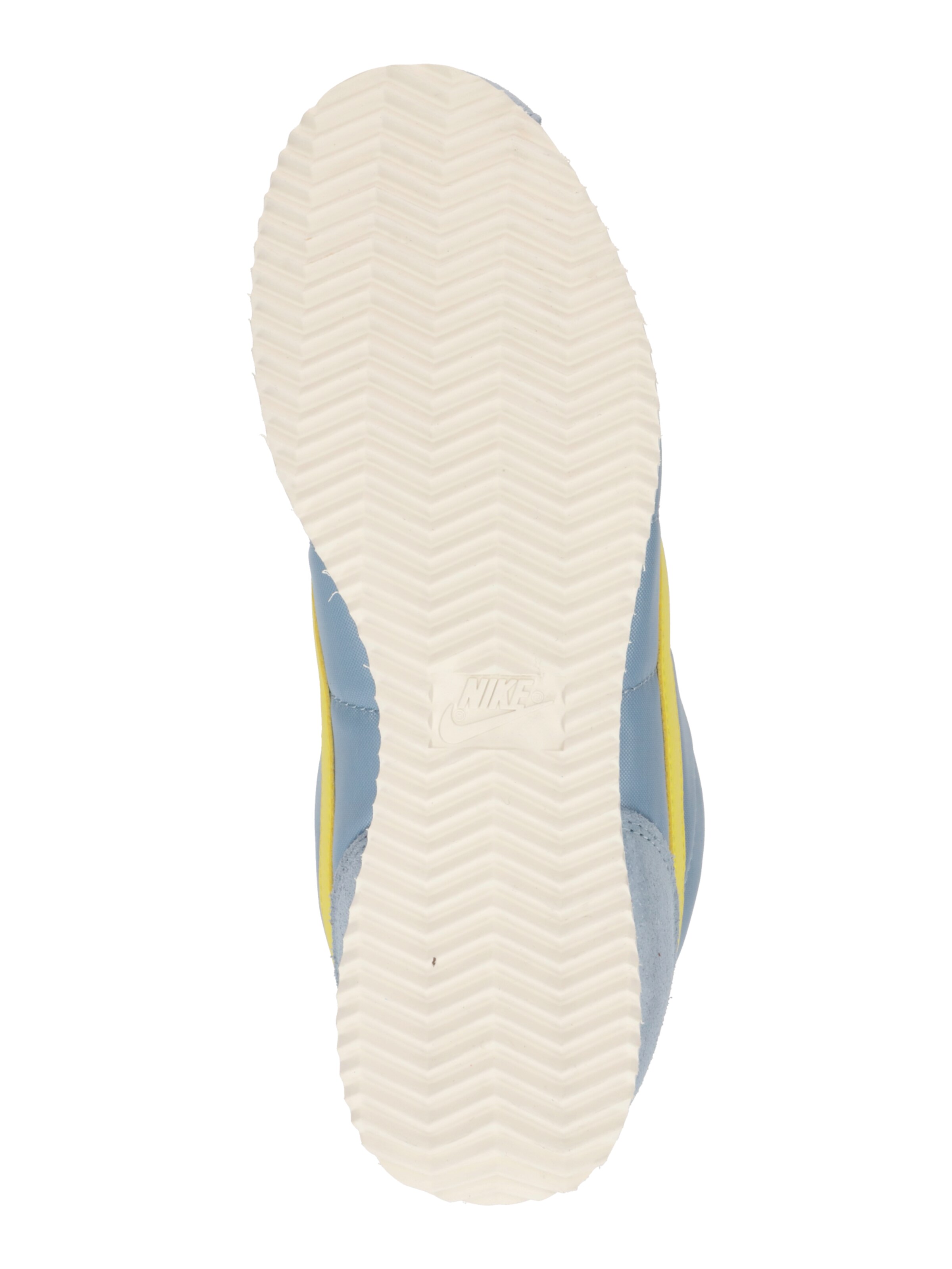 Baskets basses 'CORTEZ' Nike Sportswear en bleu : en bas