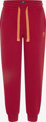 Polo Sylt Pants in Red: front