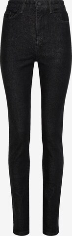 Skinny Jeans di KARL LAGERFELD x CARA DELEVINGNE in grigio: frontale