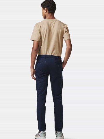 MMXGERMANY Slim fit Chino Pants 'Lupus' in Blue