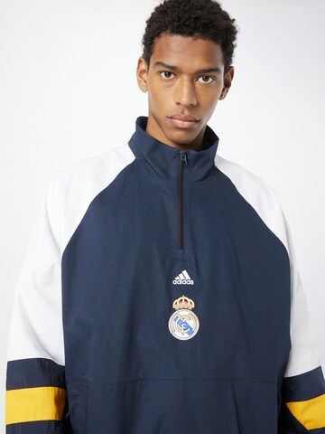 Veste de sport 'Real Madrid' ADIDAS SPORTSWEAR en bleu