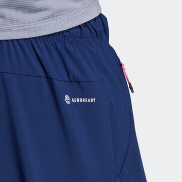 ADIDAS PERFORMANCE Обычный Спортивные штаны 'Train Icons 3-Stripes ' в Синий