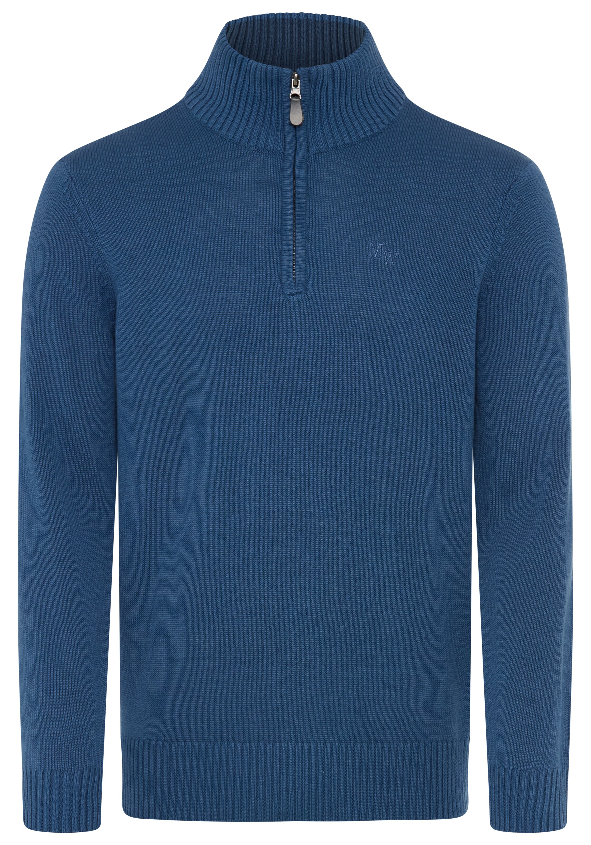 Man's World Sweater in Blue: front