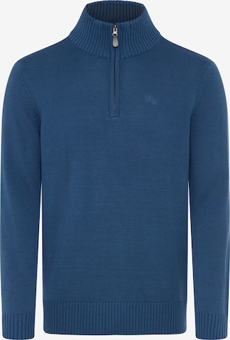 Man's World Sweater in Blue: front