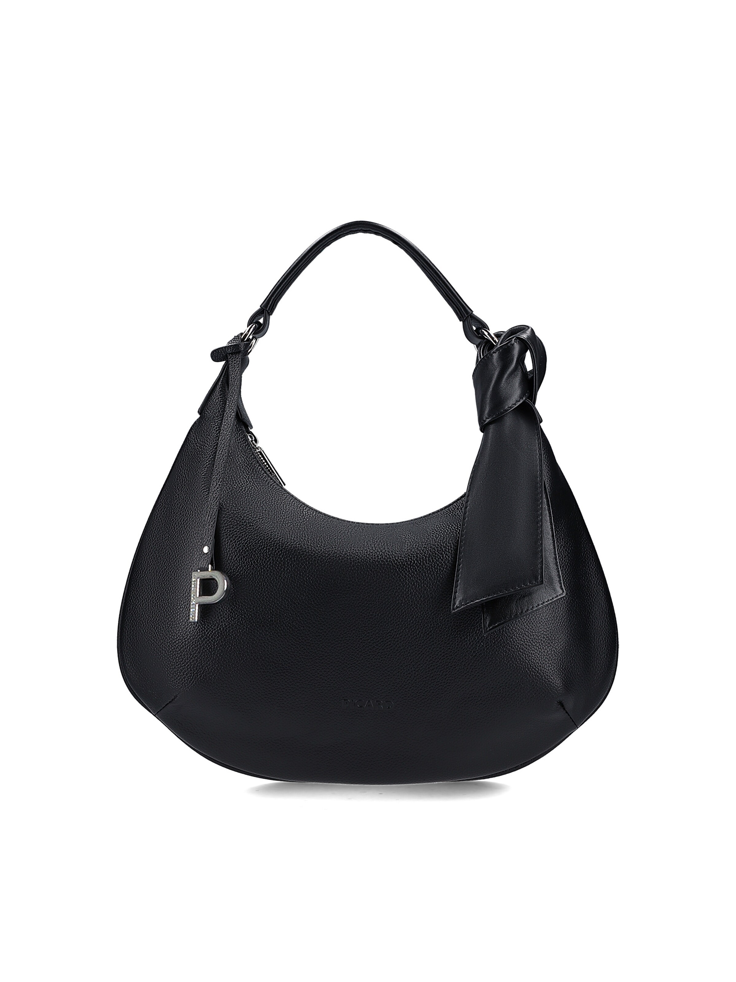 Picard Schultertasche 'Embrace' in Schwarz: Vorderseite