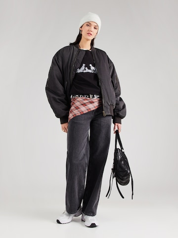 Kaotiko Shirt 'DALMATAS' in Black