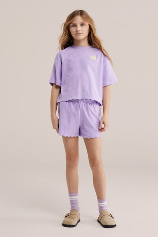 WE Fashion Sweatshirt i lilla