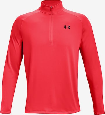 UNDER ARMOUR Funkcionális felső - piros: elől