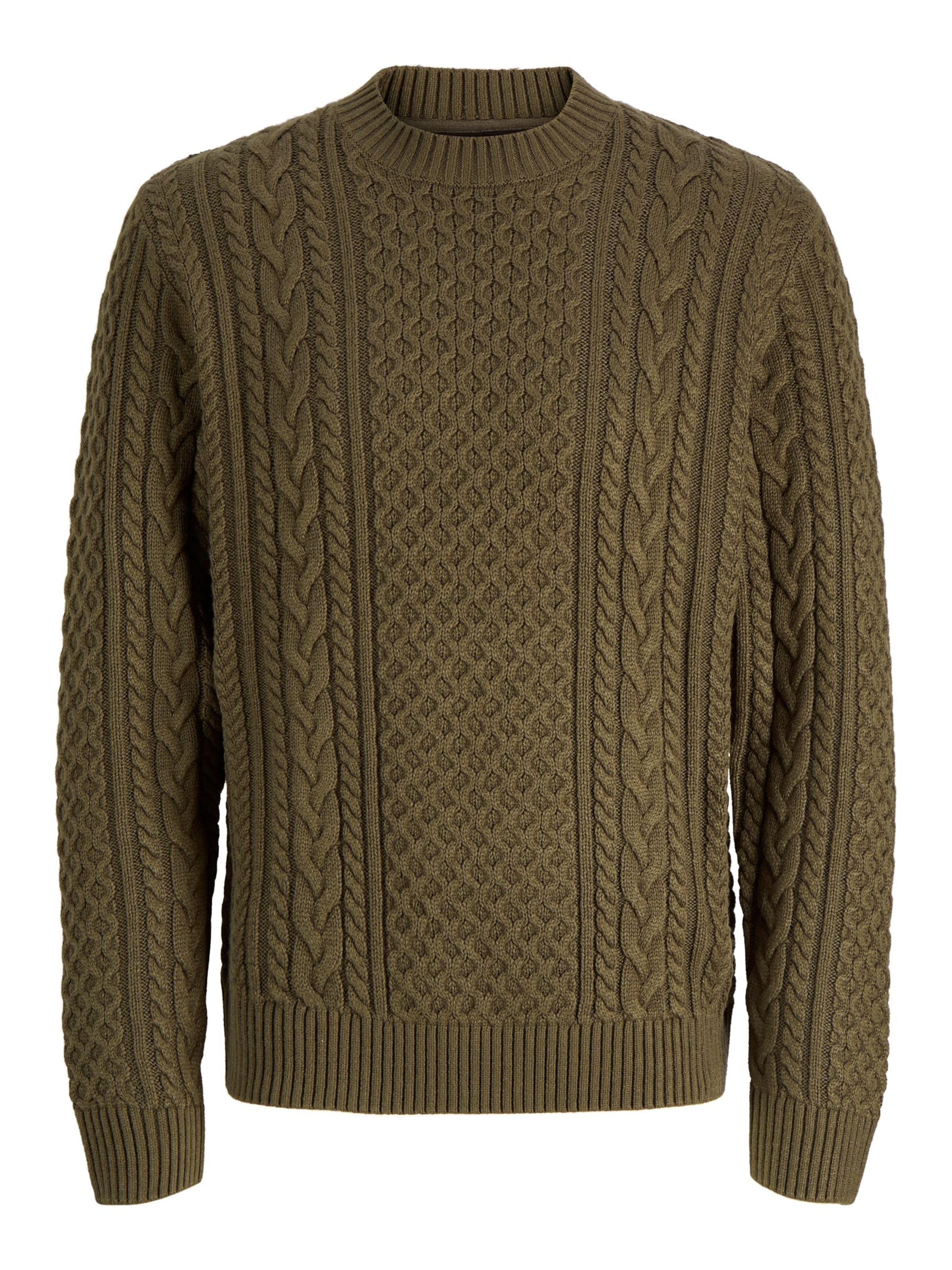 Pull-over JACK & JONES en marron : devant