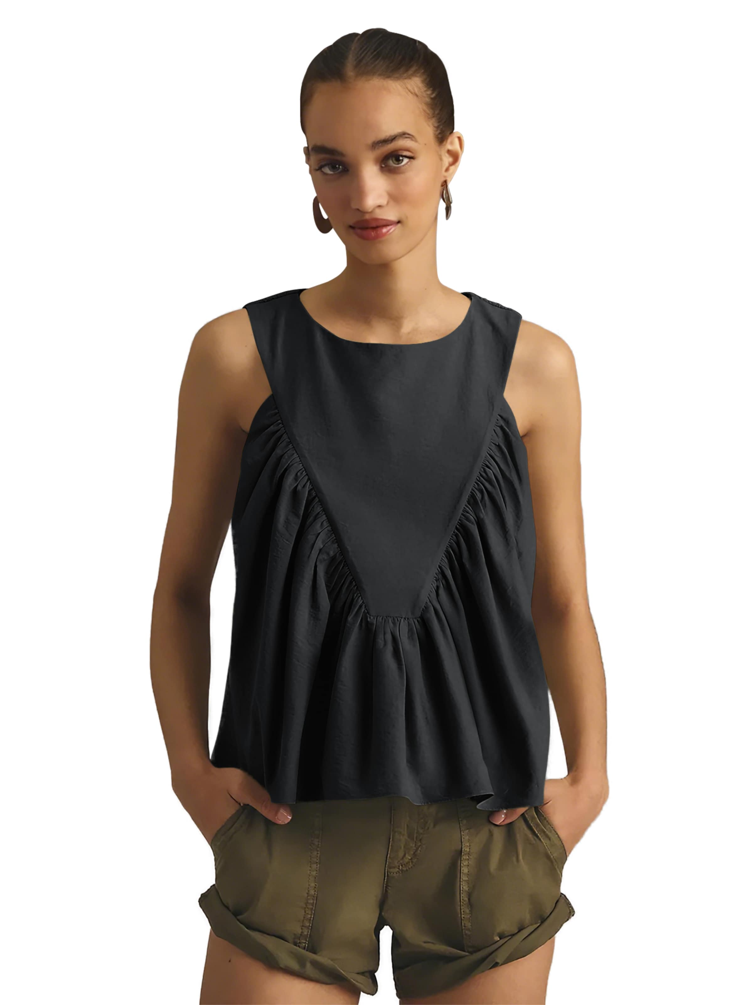 Imily Bela Top in Black: front