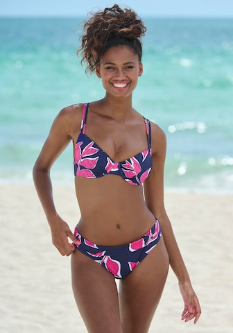 Push-up Hauts de bikini LASCANA en bleu