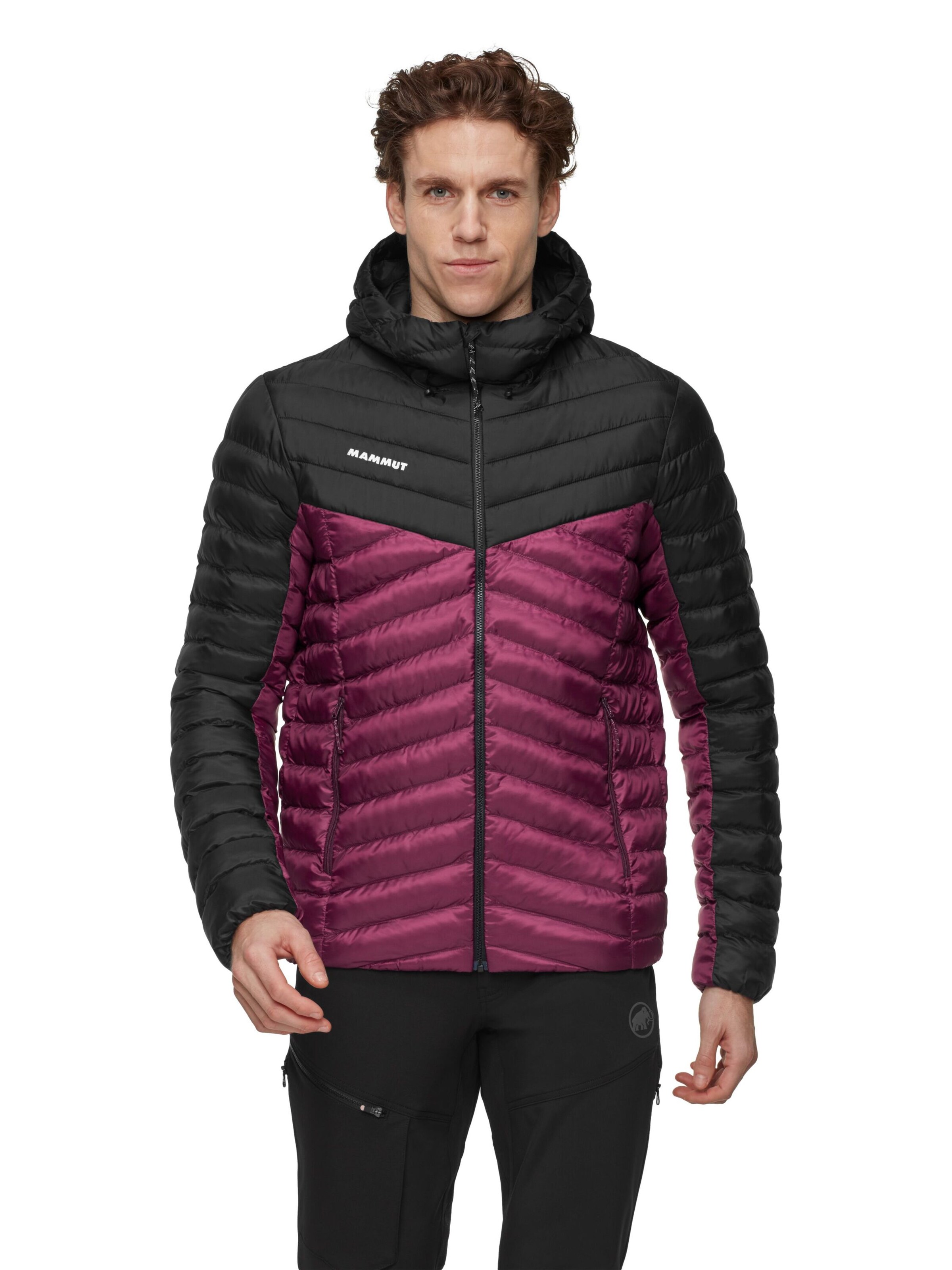 MAMMUT Athletic Jacket in Red: front