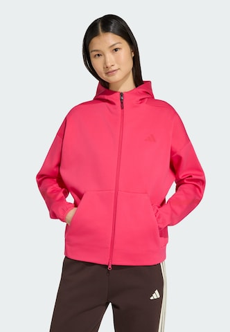 rožinė ADIDAS SPORTSWEAR Sportinis džemperis 'Z.N.E.': priekis