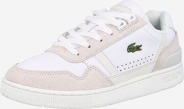 LACOSTE Sneaker in White: front