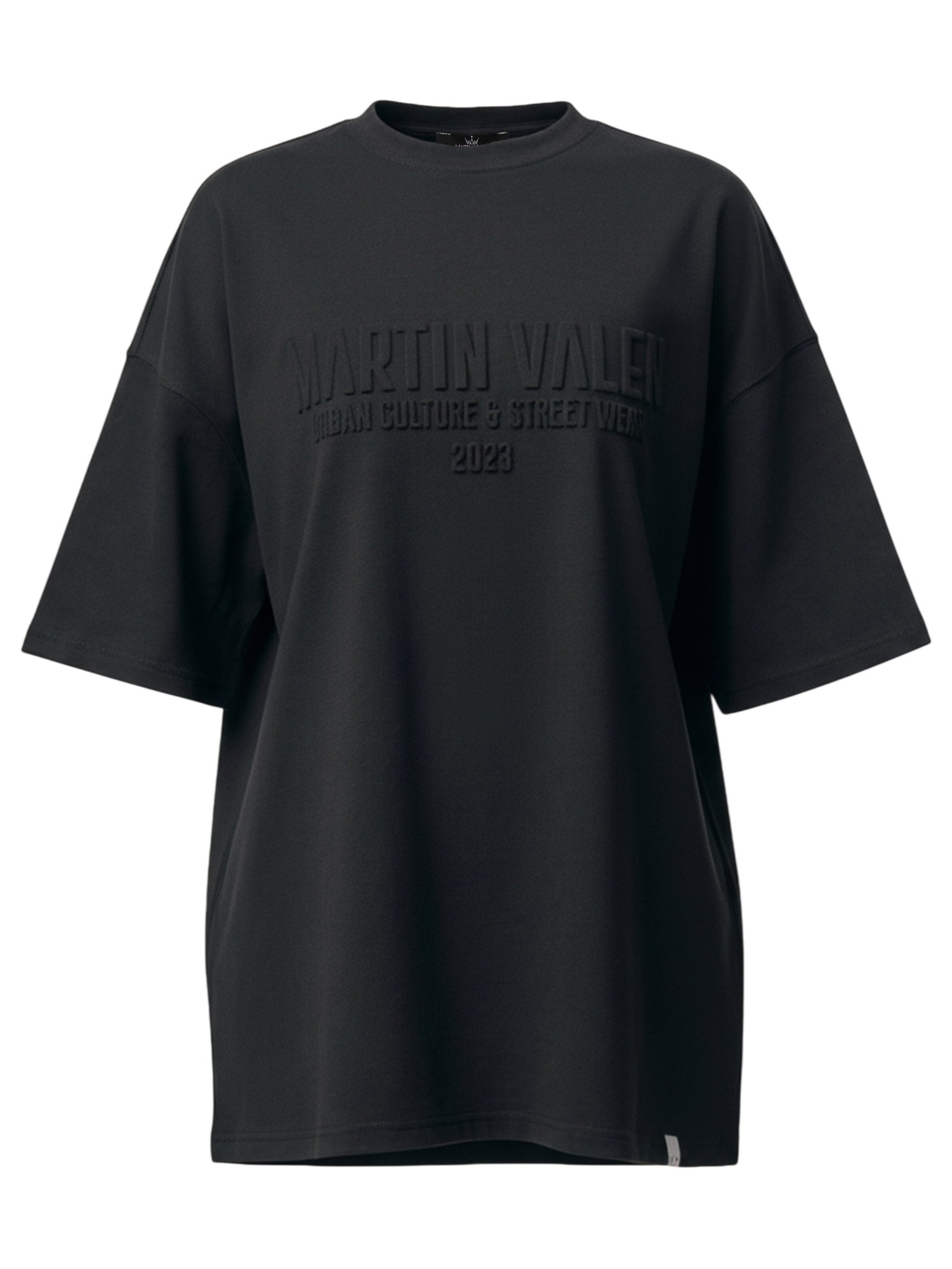 MARTIN VALEN T-Shirt in Schwarz: Vorderseite