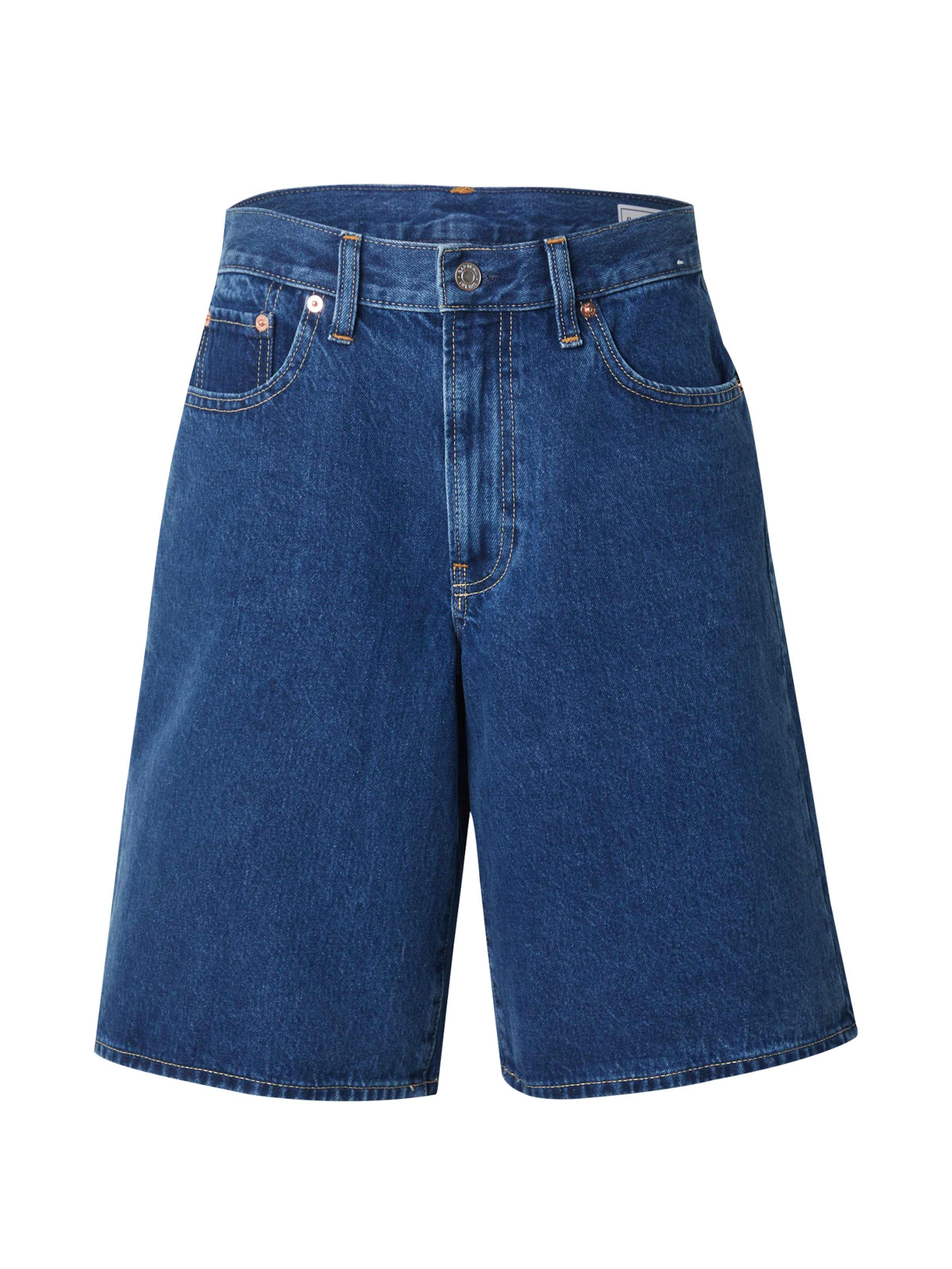 GAP Свободный крой Джинсы в Синий: спереди