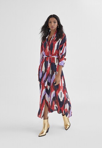 Robe-chemise Lola Casademunt en mélange de couleurs