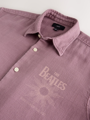 Coupe regular Chemise Next en violet