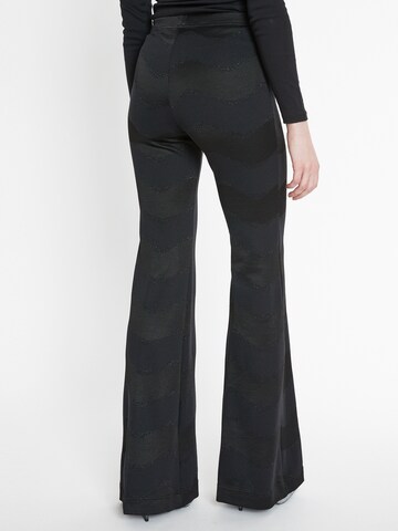 Ana Alcazar Bootcut Hose 'Saponi' in Schwarz