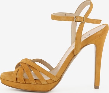 EVITA Sandalen met riem 'EVA' in Oranje: voorkant
