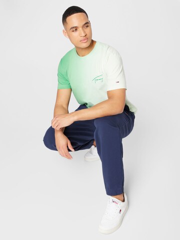 zaļš Tommy Jeans T-Krekls