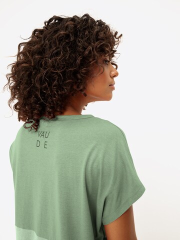 VAUDE Functioneel shirt 'Redmont' in Groen