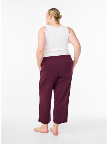 Zizzi Tapered Nadrág 'MALISA' - piros