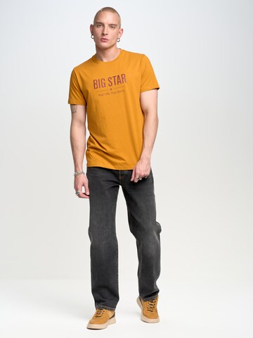 BIG STAR Shirt 'BRUNO' in Orange