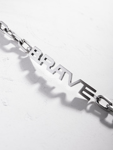 REYTEL Bracelet 'BRAVE' in Silver