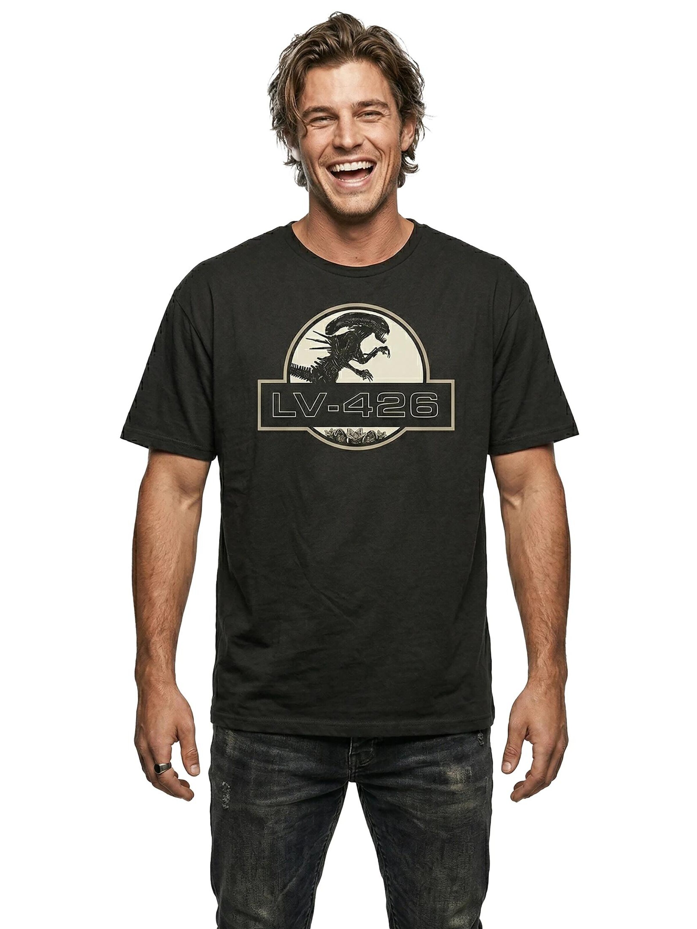 MAKAYA Shirt 'LV-426' in Black