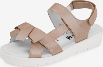 VITAFORM Sandale in Beige: Vorderseite