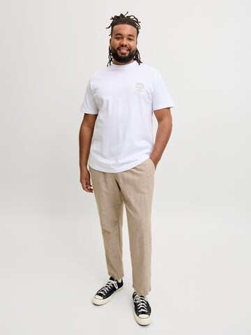 Loosefit Pantalon 'JPSTKANE' Jack & Jones Plus en beige