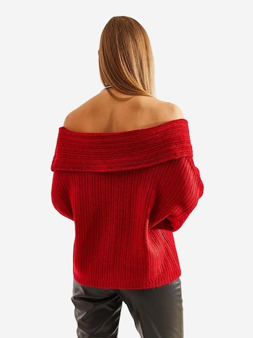 Bianco Lucci Pulover 'Pullover' | rdeča barva